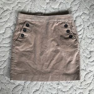 Banana Republic Brown Mini Skirt